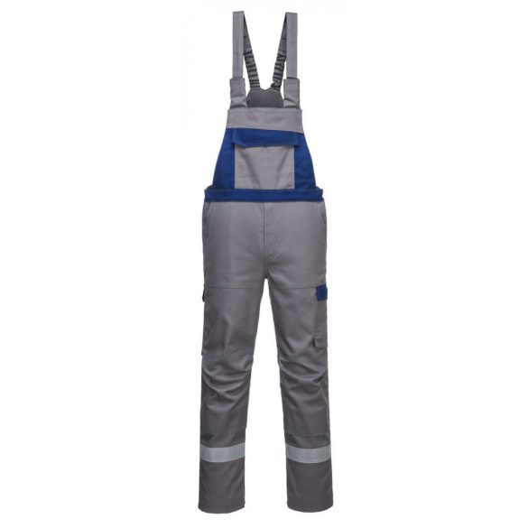 Portwest Bizflame Ultra kéttónusú kantáros nadrág-FR07-szürke-2XL