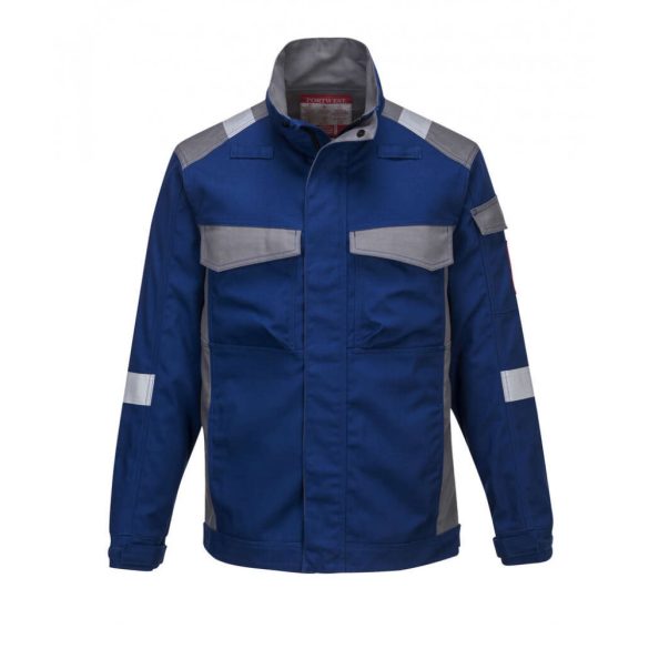 Portwest Bizflame Ultra kéttónusú kabát-FR08-royal kék-2XL