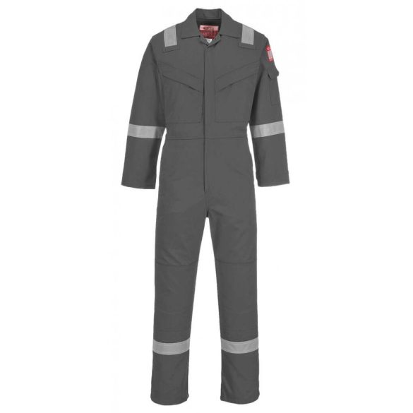 Portwest Super könnyített Antisztatikus overál, 210g-FR21-szürke-L