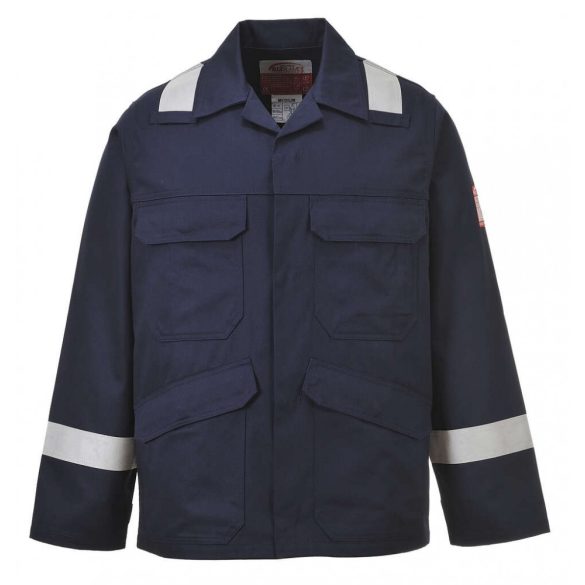 Portwest Bizflame Plus védőkabát-FR25-tengerészkék-M
