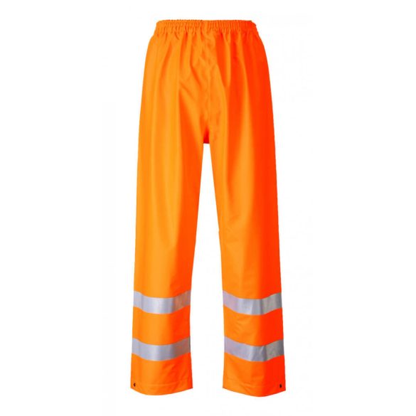Portwest Sealtex Flame Hi-Vis esőnadrág-FR43-narancs-L
