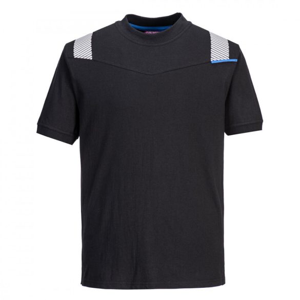 Portwest WX3 Flame Resistant T-Shirt-FR712-fekete-XL