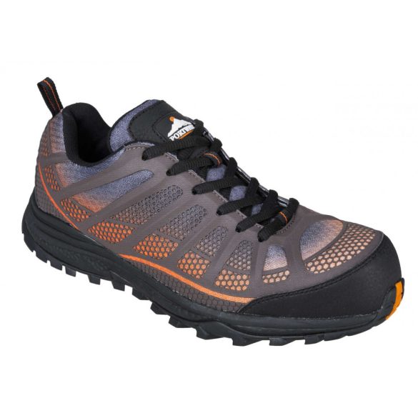 Portwest Compositelite Low Cut Spey S1P Trainer munkavédelmi cipő-FT36-narancs/fekete-40
