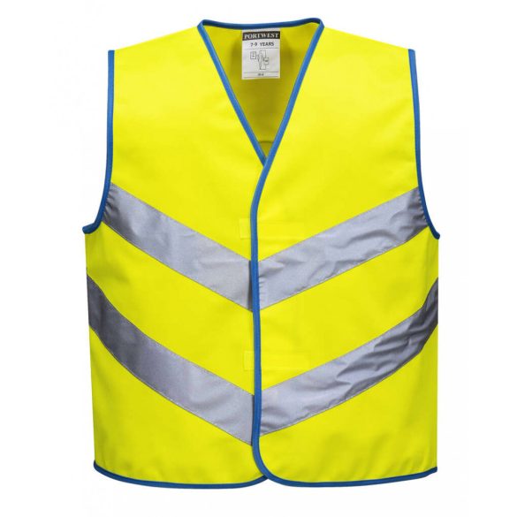 Portwest JN15 - Junior Colour Bright mellény - S - sárga
