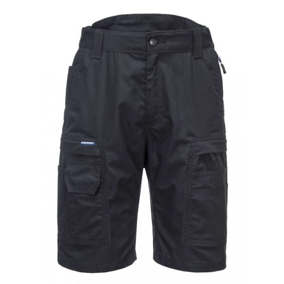 Portwest KX3 Ripstop rövidnadrág-KX340-fekete-42 (2XL)
