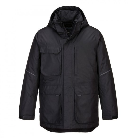 Portwest KX3 Parka kabát-KX360-fekete-L