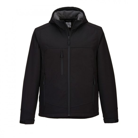 Portwest KX3 kapucnis softshell dzseki-KX362-fekete-S