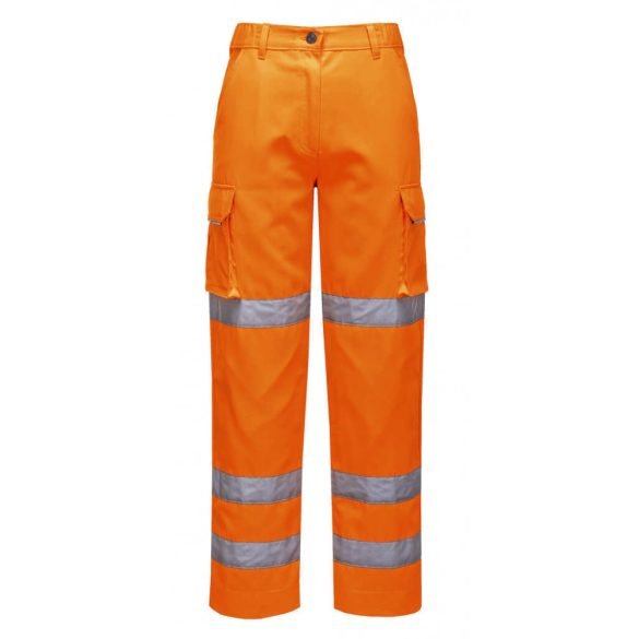 Portwest Női jól láthatósági nadrág-LW71-narancs-2XL