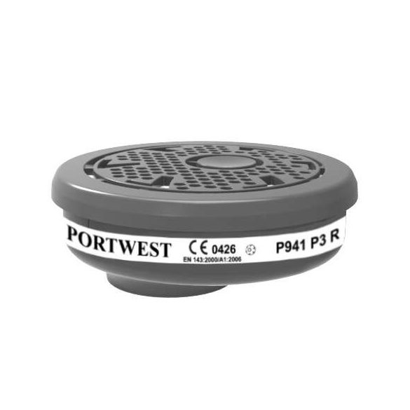 Portwest P941 - P3 részecskeszűrő (6 db) - egy méret - barna