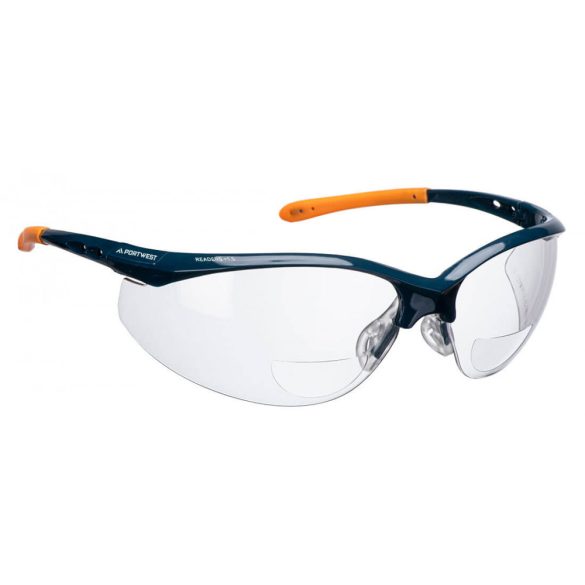 Portwest Safety Readers dioptriás munkavédelmi szemüveg-PS25-víztiszta-X20