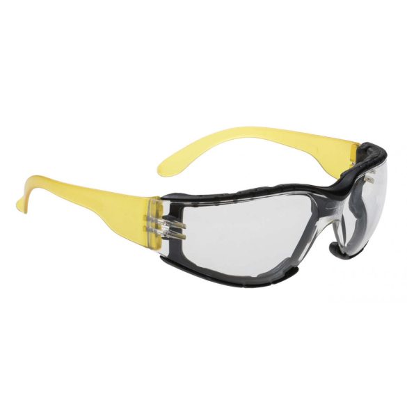 Portwest PS32 - Wrap Around Plus szemüveg - egy méret - sárga