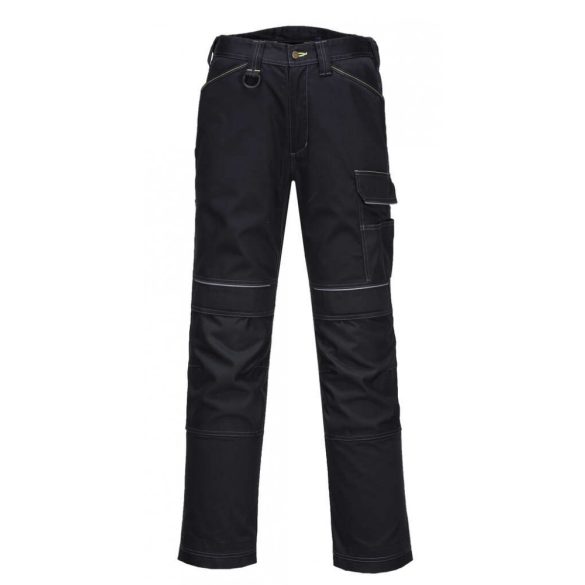 Portwest PW3 könnyű stretch nadrág-PW304-fekete-40 (XL)