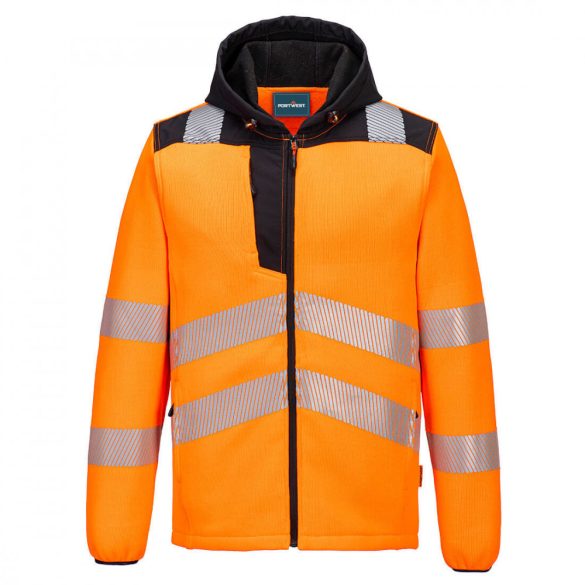 Portwest Hi-Vis Technical Fleece-PW335-narancs/fekete-L