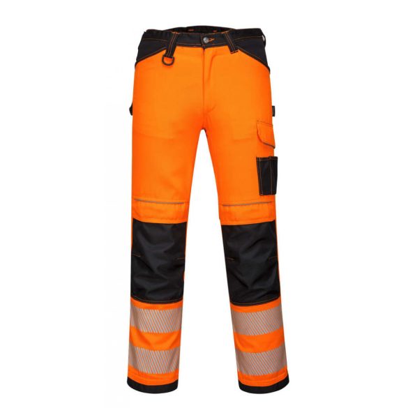 Portwest PW3 Hi-Vis nadrág-PW340-narancs/fekete-28 (XS)