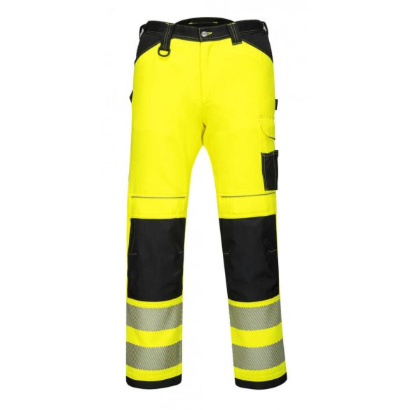 Portwest PW3 Hi-Vis nadrág-PW340-sárga / fekete-28 (XS)