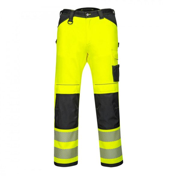 Portwest PW3 Hi-Vis nadrág-PW340-sárga / fekete-34 (M)