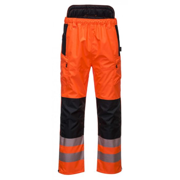 Portwest PW3 Hi-Vis Extreme nadrág-PW342-narancs/fekete-L