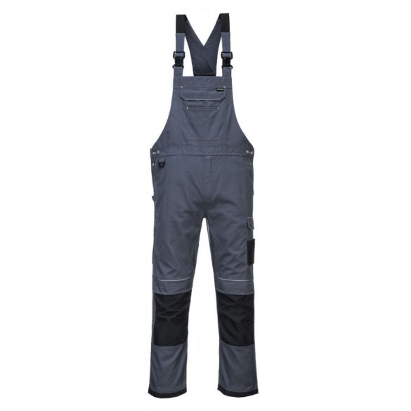 Portwest PW3 Work kantáros nadrág-PW346-szürke/fekete-3XL