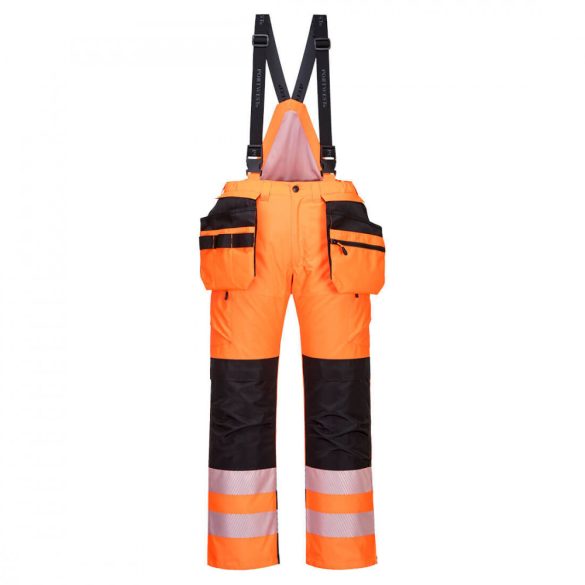 Portwest PW3 Hi-Vis téli nadrág-PW351-narancs/fekete-L