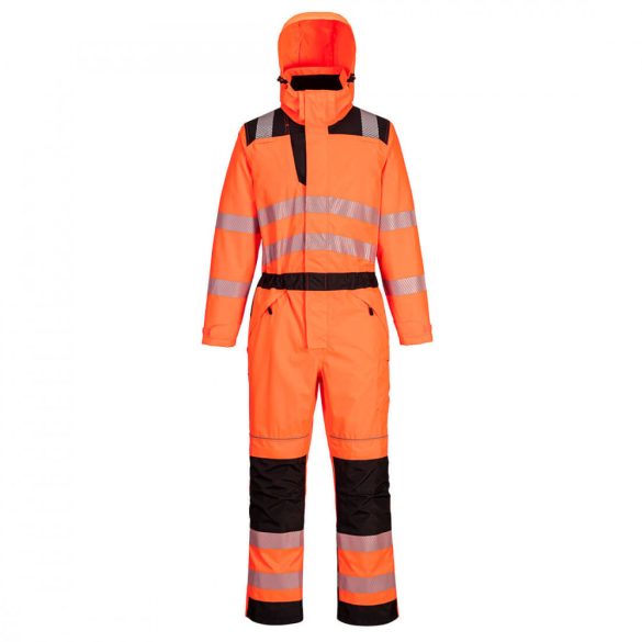 Portwest PW3 jól láthatósági overál-PW355-narancs/fekete-2XL