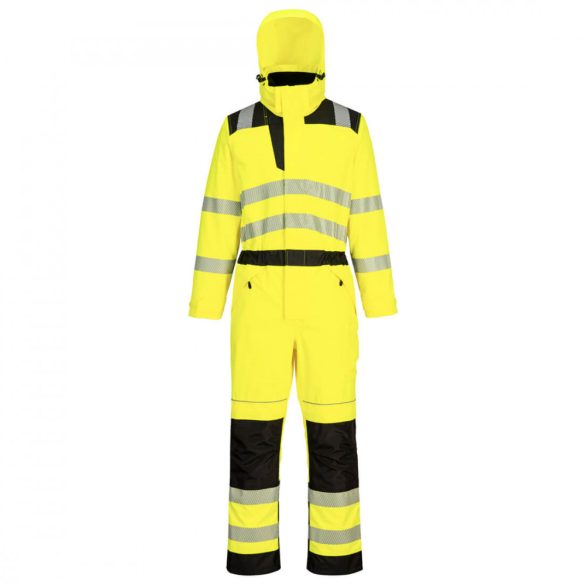 Portwest PW3 jól láthatósági overál-PW355-sárga/fekete-2XL