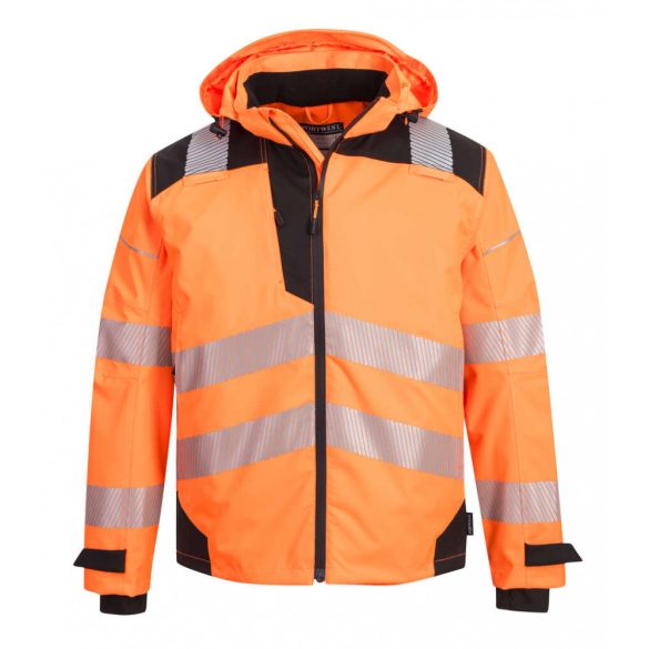 Portwest PW3 Extreme lélegző esőkabát-PW360-narancs/fekete-2XL