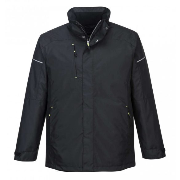 Portwest PW3 téli kabát-PW362-fekete-2XL