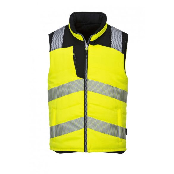 Portwest PW3 Hi-Vis Reversible mellény-PW374-sárga / fekete-L