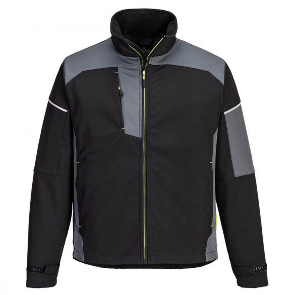 Portwest PW3 Softshell Dzseki (3L)-PW378-fekete/szürke-2XL