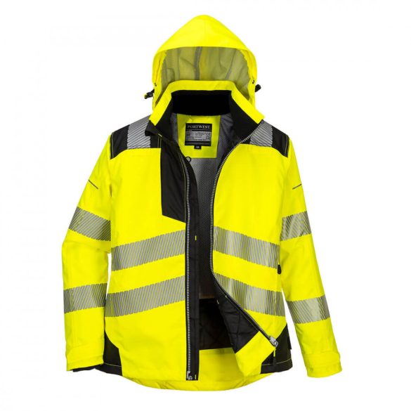 Portwest PW382 - PW3 Női télikabát-PW382-sárga / fekete-XL