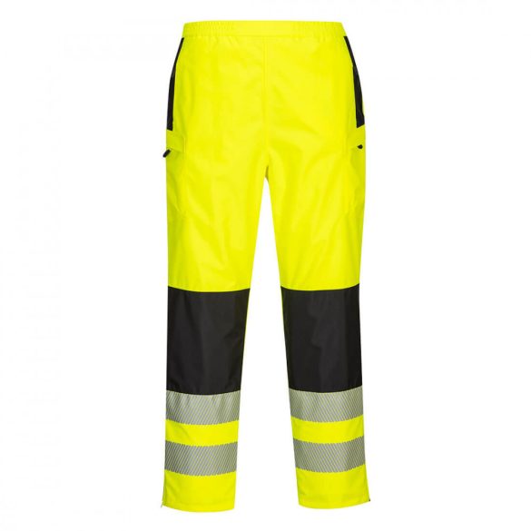 Portwest PW3 Hi-Vis női eső nadrág-PW386-sárga/fekete-XS