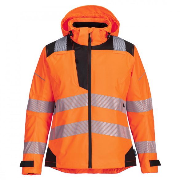 Portwest PW3 Hi-Vis női esőkabát-PW389-narancs/fekete-XS
