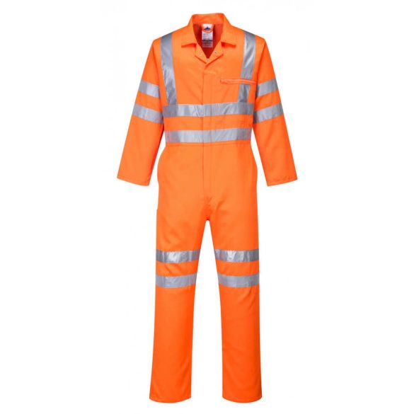 Portwest Jól láthatósági overál vasúti dolgozók részére-RT42-narancs-3XL