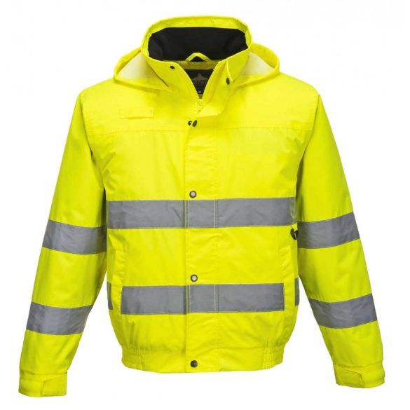 Portwest Jól láthatósági bomber dzseki-S161-sárga-S