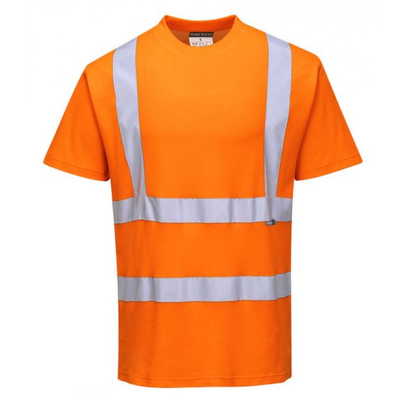 Portwest Cotton Comfort rövid ujjú póló-S170-narancs-5XL