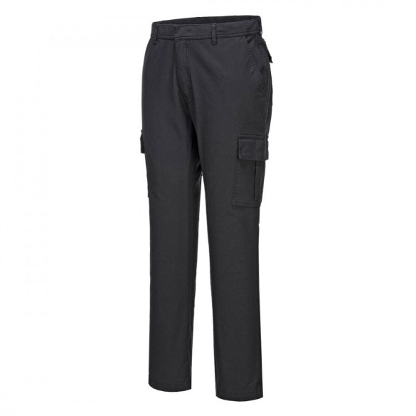 Portwest Stretch Slim Combat nadrág-S231-fekete-38 (L)