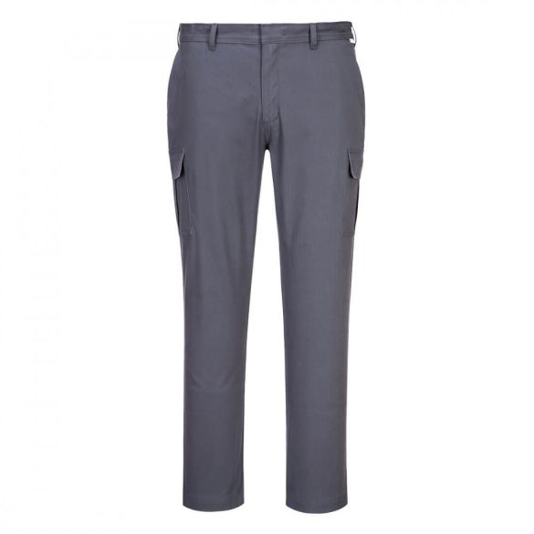 Portwest Stretch Slim Combat nadrág-S231-szürke-46 (3XL)