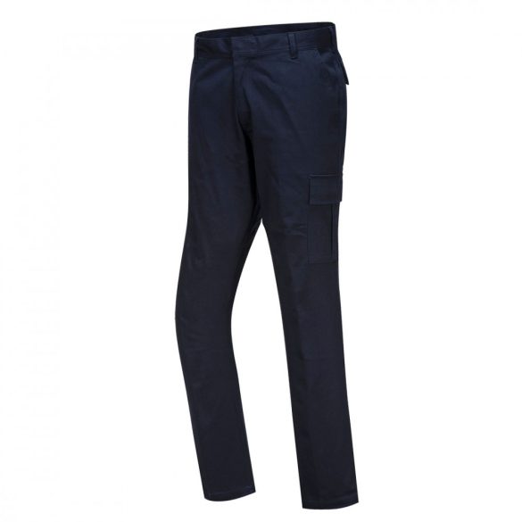 Portwest Stretch Slim Combat nadrág-S231-sötét tengerészkék-34 (M)