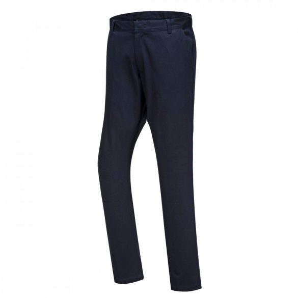 Portwest Stretch Slim Chino nadrág-S232-sötét tengerészkék-28 (XS)
