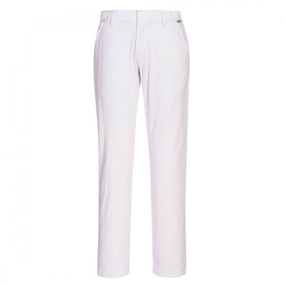 Portwest Stretch Slim Chino nadrág-S232-fehér-28 (XS)