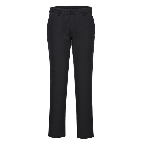 Portwest Women's Slim Fit Chino Pants-S235-fekete-28 (S)