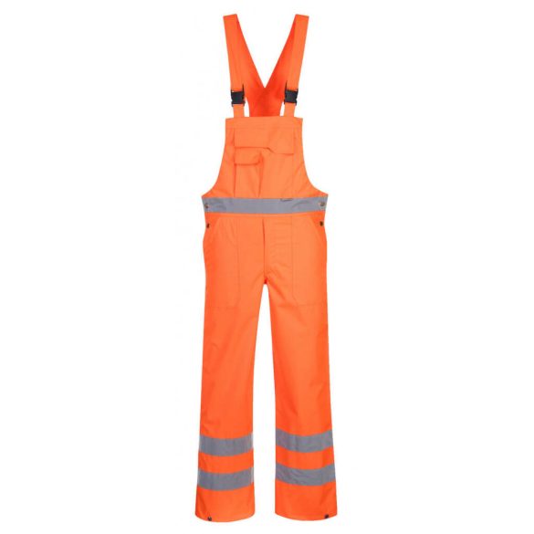Portwest Hi-Vis mellesnadrág - bélés nélkűl-S388-narancs-XL