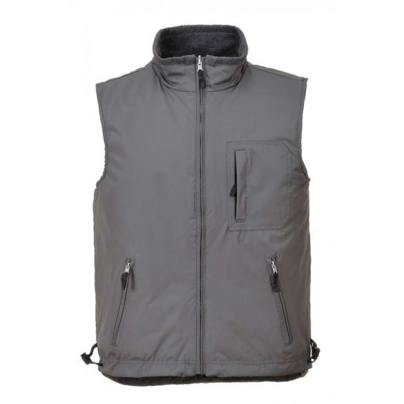Portwest S418 - RS kifordítható mellény - XXL - szürke