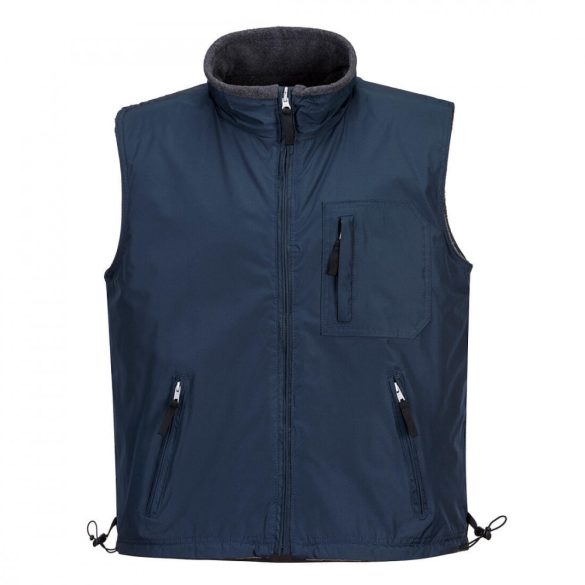 Portwest Kifordítható mellény-S418-tengerészkék-4XL