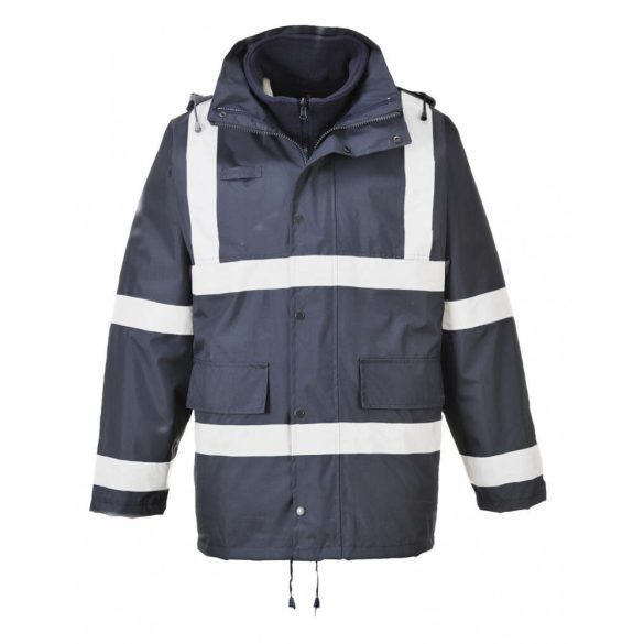 Portwest Iona™ 3 az 1-ben Traffic kabát-S431-tengerészkék-L