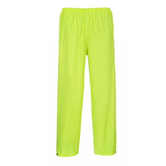Portwest Klasszik esőnadrág-S441-sárga-4XL