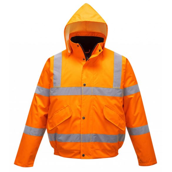 Portwest Jól láthatósági munkavédelmi dzseki-S463-narancs-L