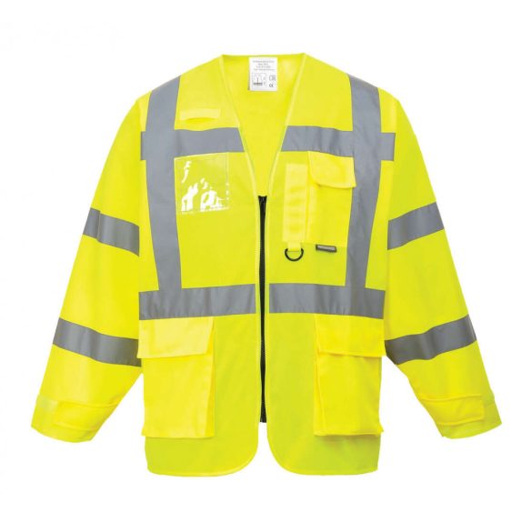 Portwest Jól láthatósági vezetői "dzseki"-S475-sárga-L