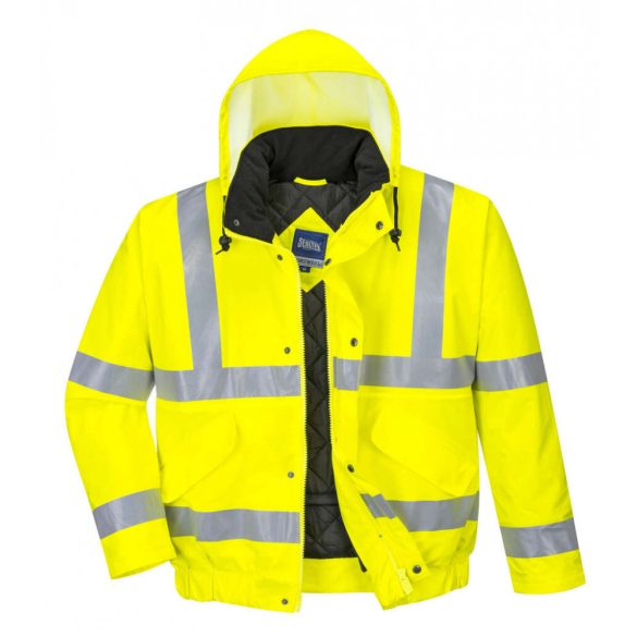 Portwest S498 - Jól láthatósági lélegző dzseki - XL - sárga