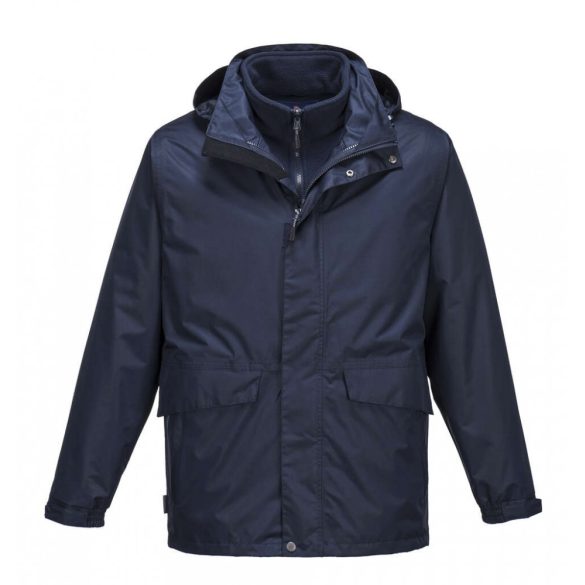 Portwest Argo 3 az 1-ben kabát-S507-tengerészkék-3XL
